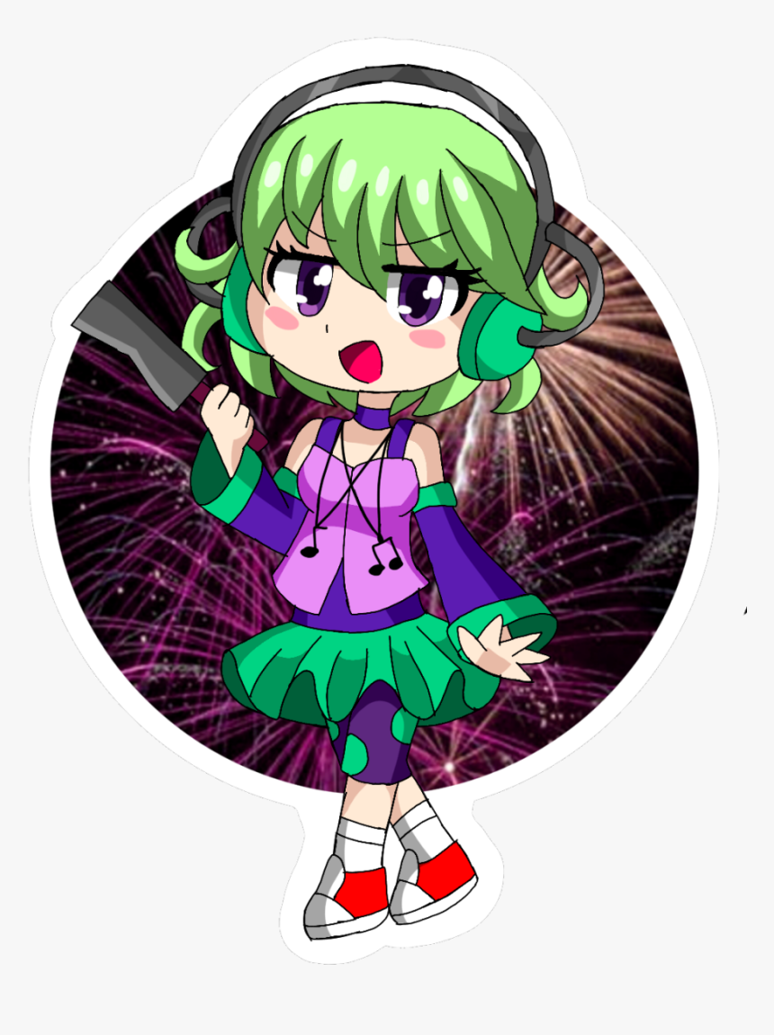 Her Headphones Are Actually Based Off A Monkey 
				class - Cartoon, HD Png Download