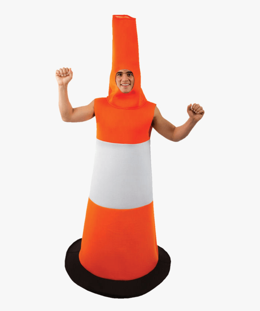 Orange Cone Png, Transparent Png