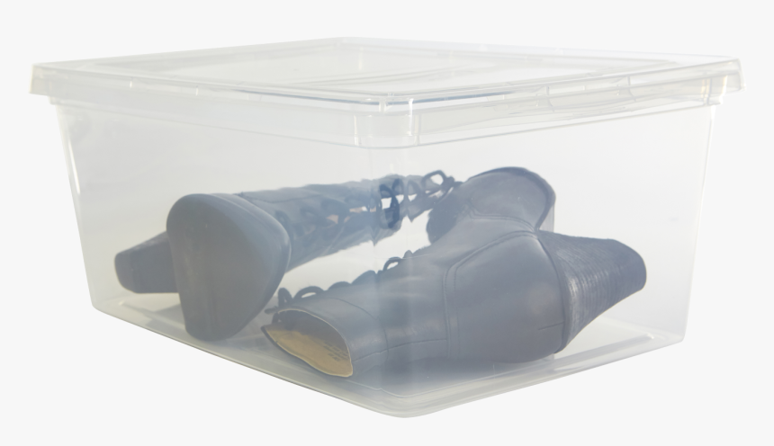Small Clear 17 X 11 Sweater Storage Box - Outdoor Shoe, HD Png Download