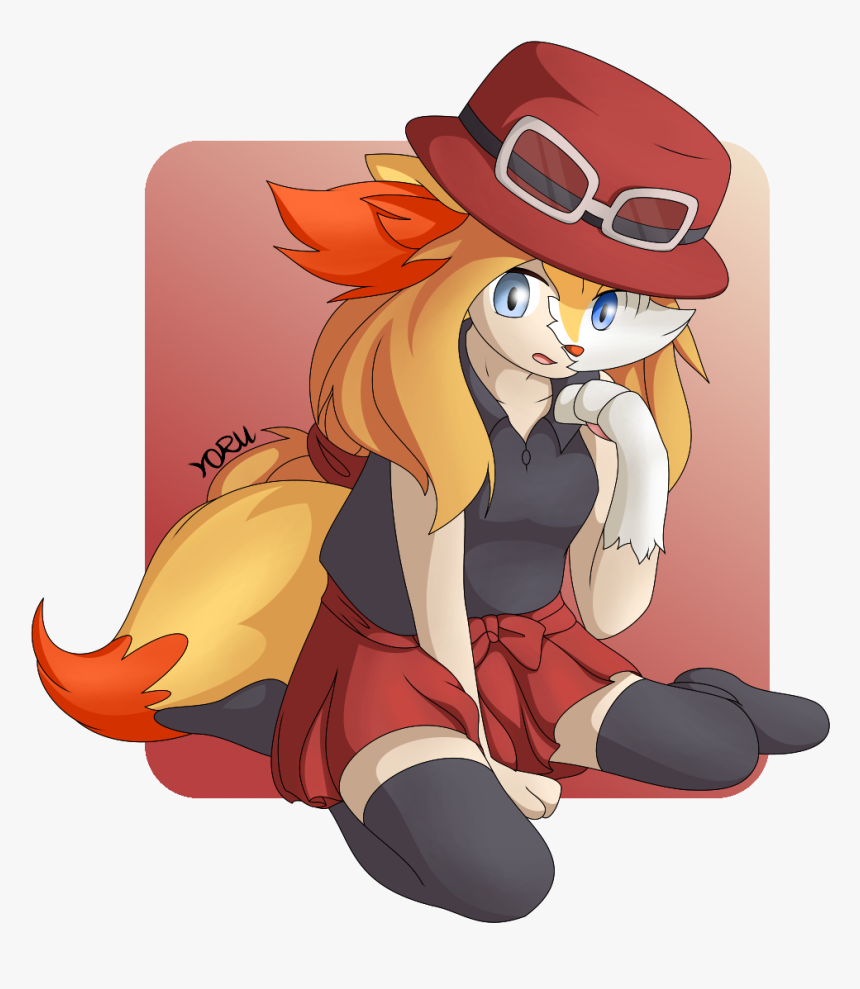 Braixen - - Transformation - Transformation Braixen, HD Png Download