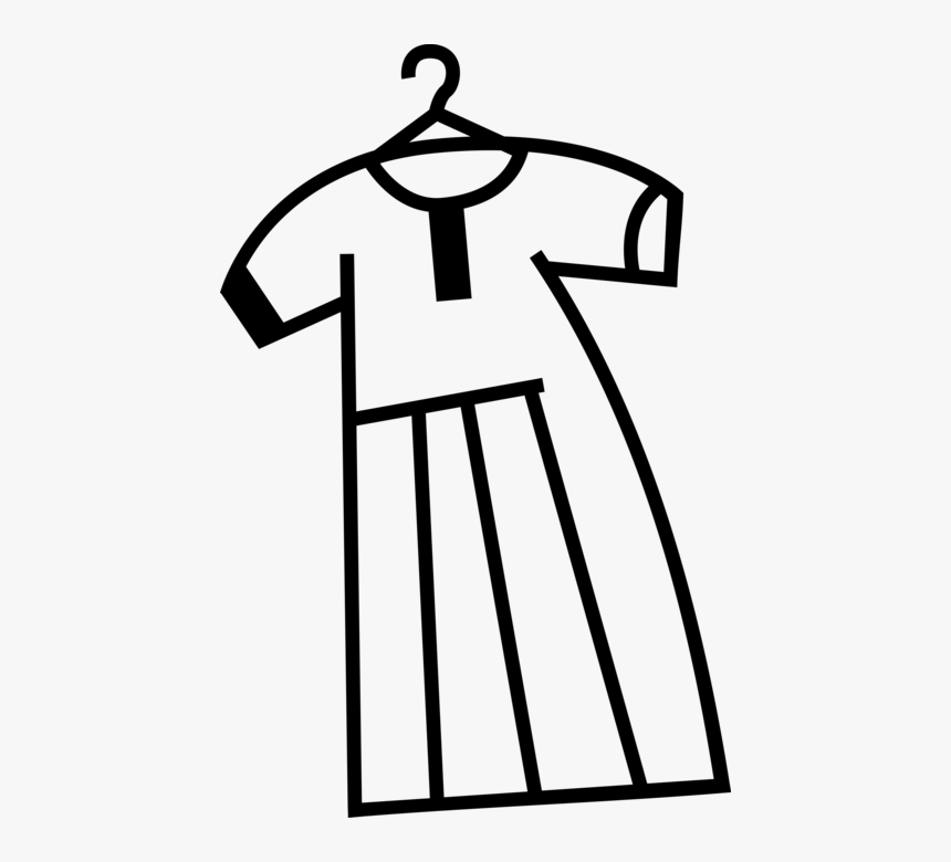 Vector Illustration Of Fashion Apparel Garment Clothing, HD Png Download
