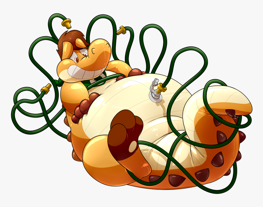 Tangled In Some Hoses Clipart , Png Download - Cartoon, Transparent Png