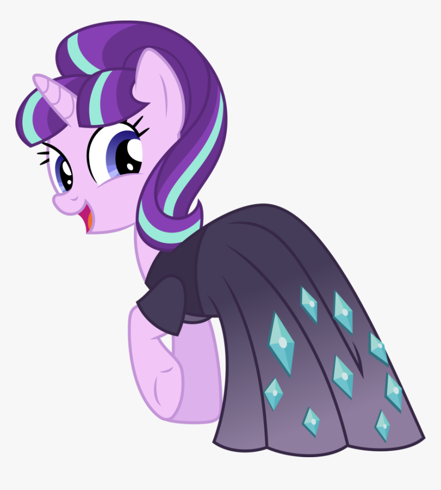 Starlight Glimmer In A Dress Vector By Chrzanek97-da78b8e - My Little Pony Starlight Glimmer Dress, HD Png Download