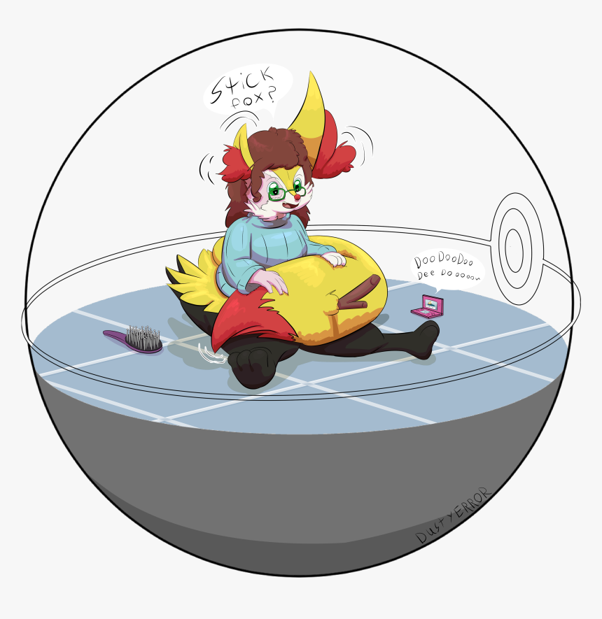 Braixen - Pokemon Gachapon - Stick Braixen Pokemon, HD Png Download