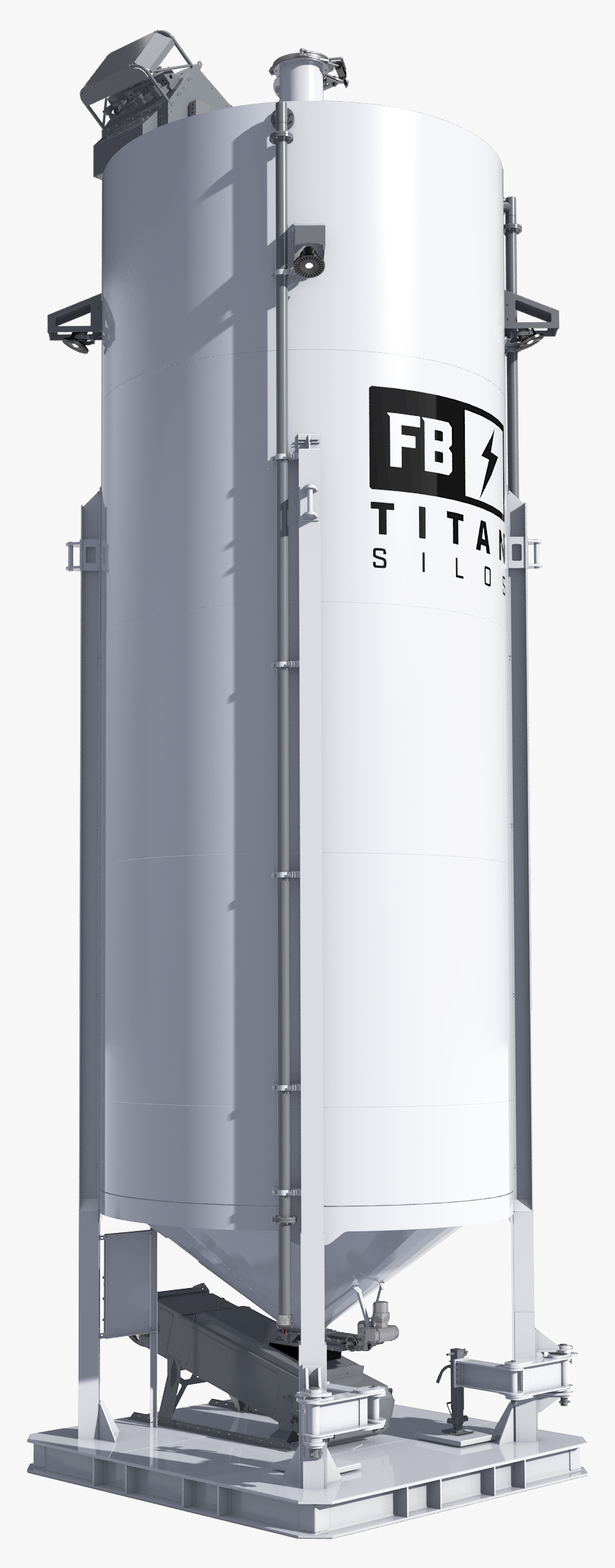 Titan Silo - Ss-280 - Refrigerator, HD Png Download