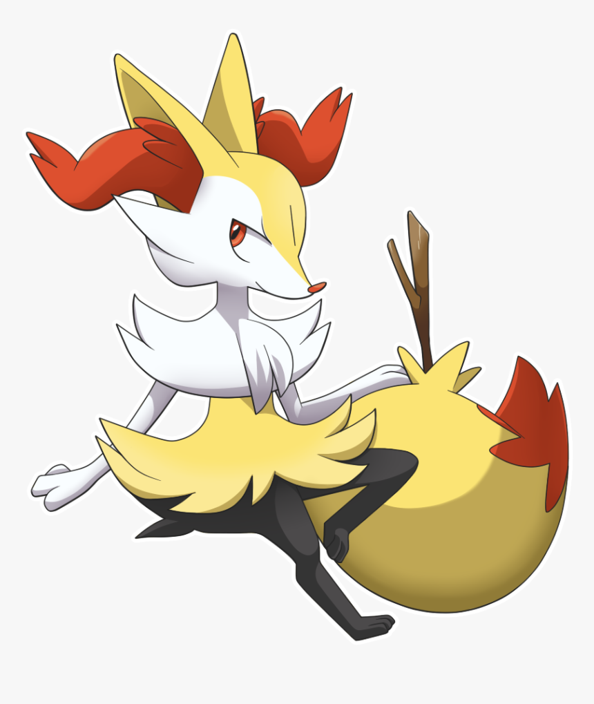 Braixen
requested By @bttfapplejack - Cartoon, HD Png Download