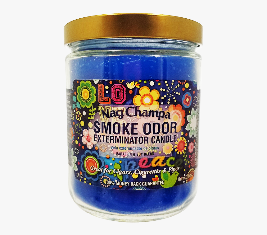 Smoke Odor Nag Champa 13oz - Nag Champa Smoke Odor Candle, HD Png Download