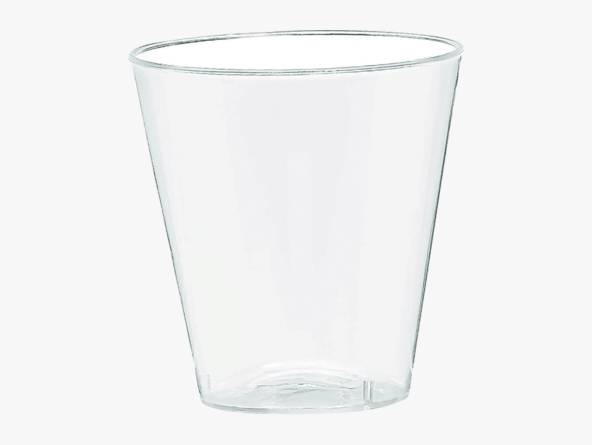 9oz Clear Plastic Tumbler - Pint Glass, HD Png Download