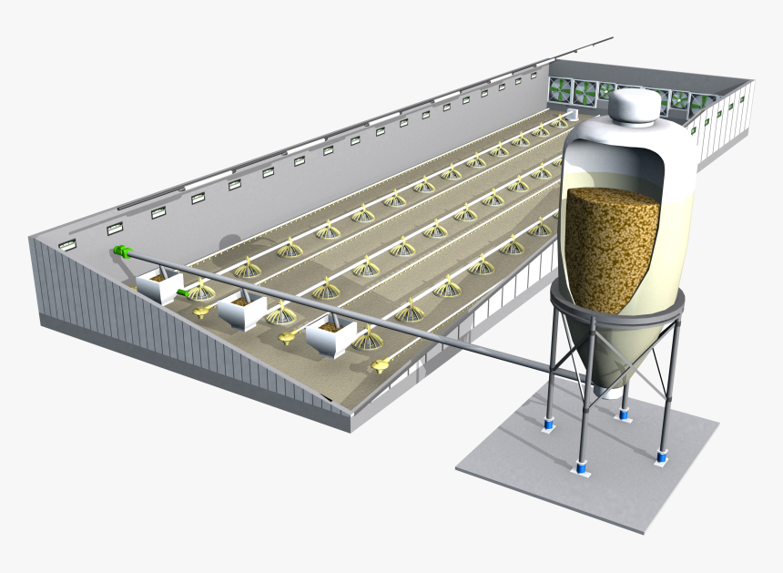 Easybin - Sistema De Alimentacion De Aves, HD Png Download