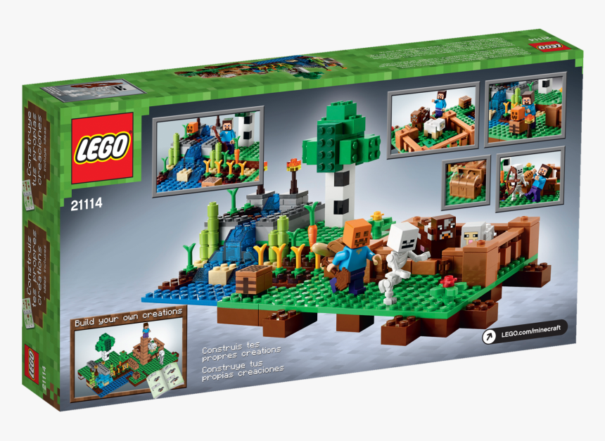 Lego® Minecraft™ The Farm - Lego 21114 Minecraft, HD Png Download