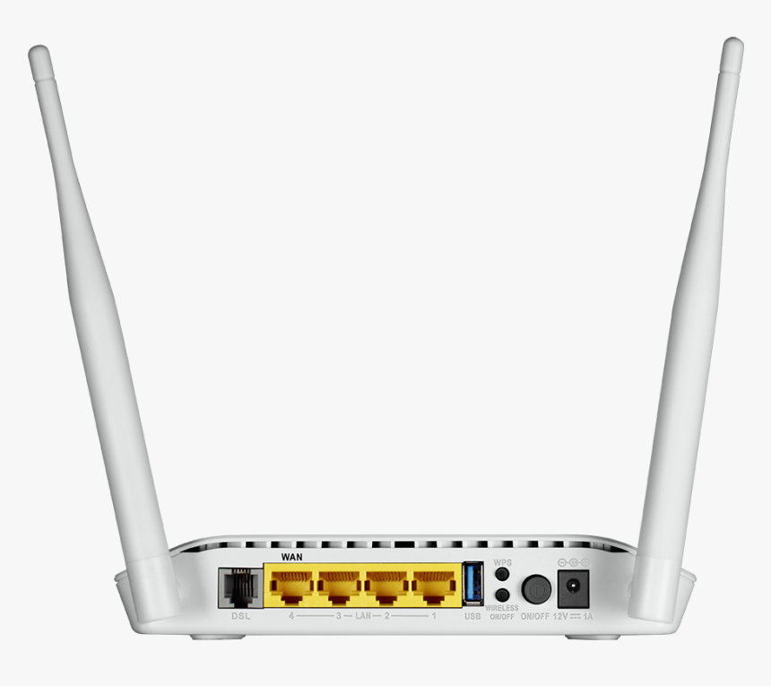 Dsl 2790u A1 Image L Back 571ddcfdb2e4d - Antenna, HD Png Download