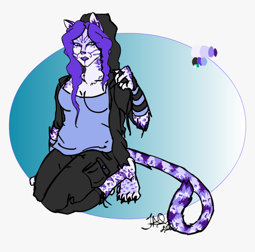 Sinfulstylus - Ocelot Avatar - Wip - Cartoon, HD Png Download