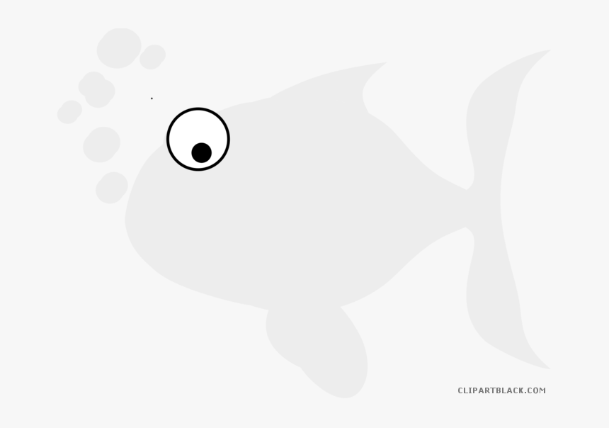 One Fish Two Fish Red Fish Blue Fish Animal Free Black - Goldfish, HD Png Download