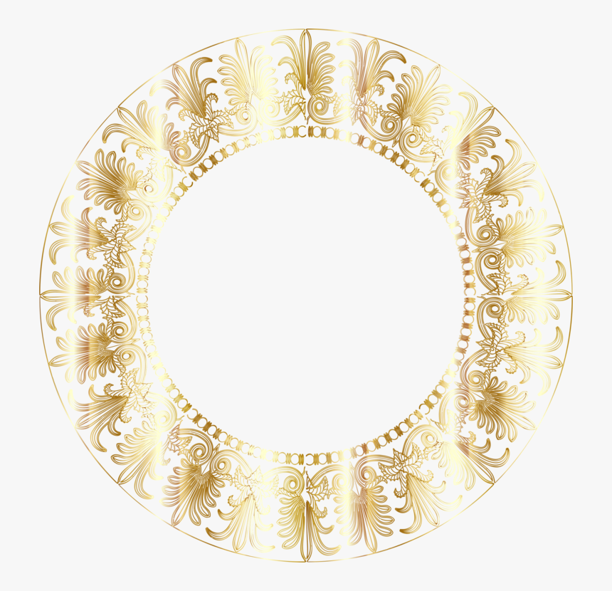 Plate,tableware,dishware - Circle, HD Png Download