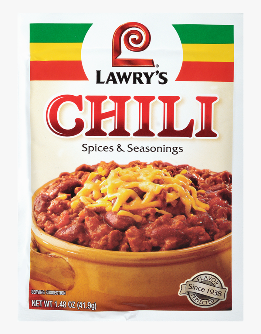 Chili - Lawry's Chili Seasoning, HD Png Download