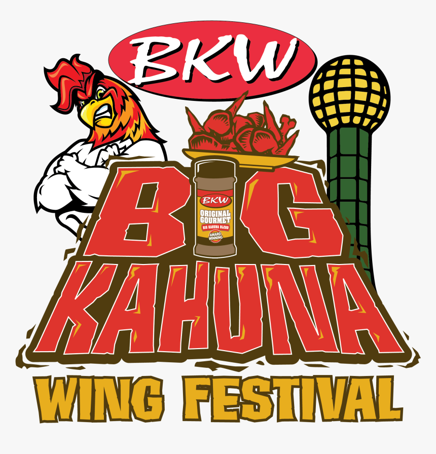 Big Kahuna Wing Festival 2019 , Transparent Cartoons - Big Kahuna Wing Festival 2019, HD Png Download