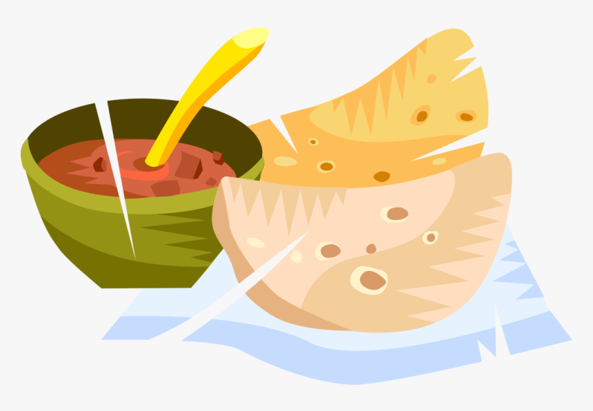 Vector Illustration Of Bowl Of Chili Con Carne With, HD Png Download