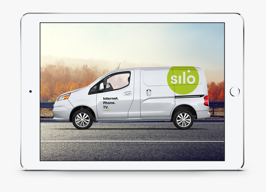 Silo Van On Tablet - Nissan Primastar, HD Png Download