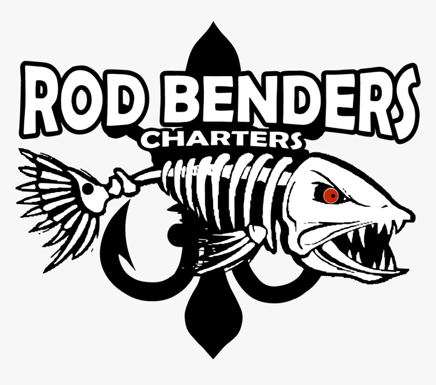 Rod Benders Charters - Fishing Decals, HD Png Download