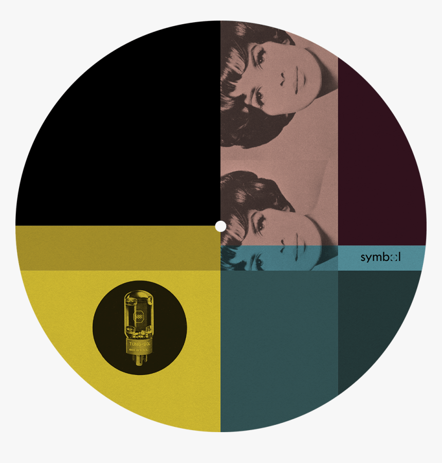 Premium Felt Record Player Mat With Tube Design - Cd, HD Png Download