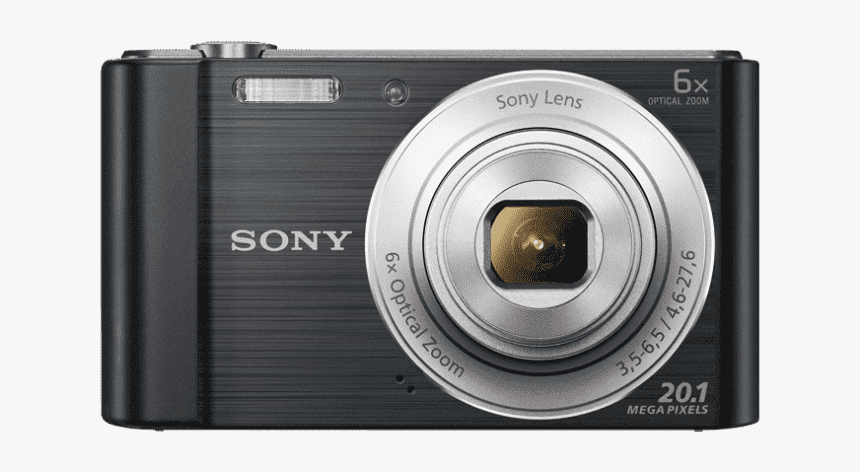W810 Digital Compact Camera With 6x Optical Zoom , - Sony Digital Camera Price Bd, HD Png Download