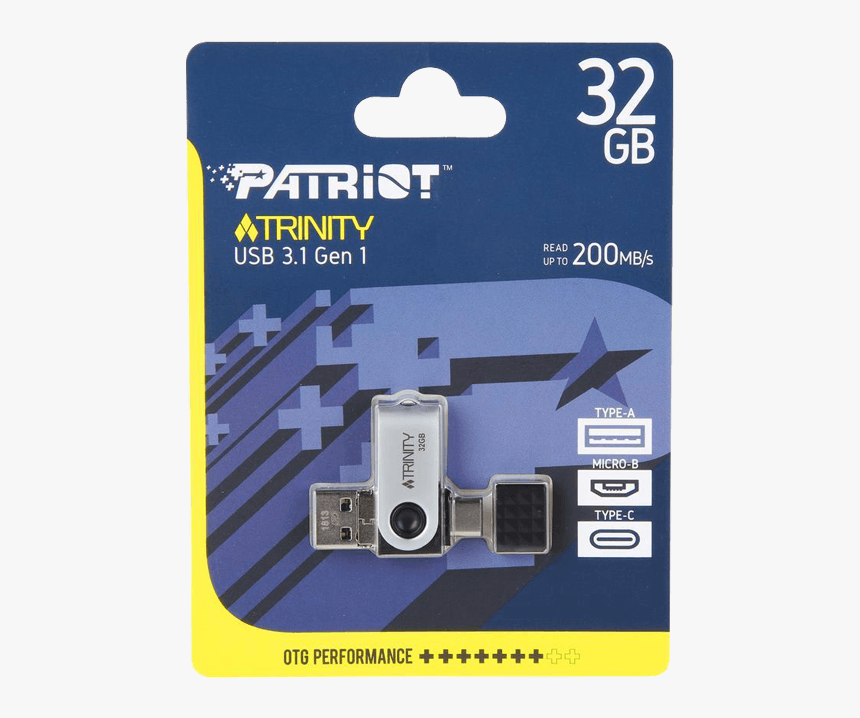 Trinity, 32gb, Usb - Pef128gep31mcx, HD Png Download
