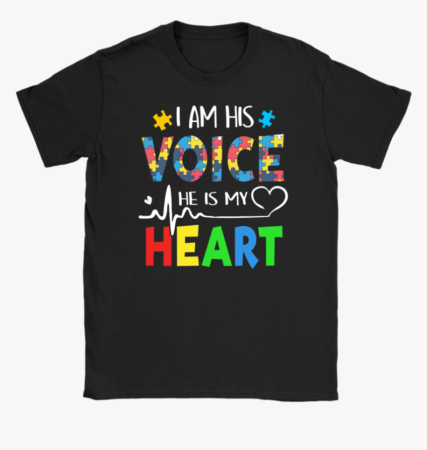 Autism Awareness T Shirt I M His Voice He S My Heart - Judas Priest 50th Heavy Metal Years, HD Png Download