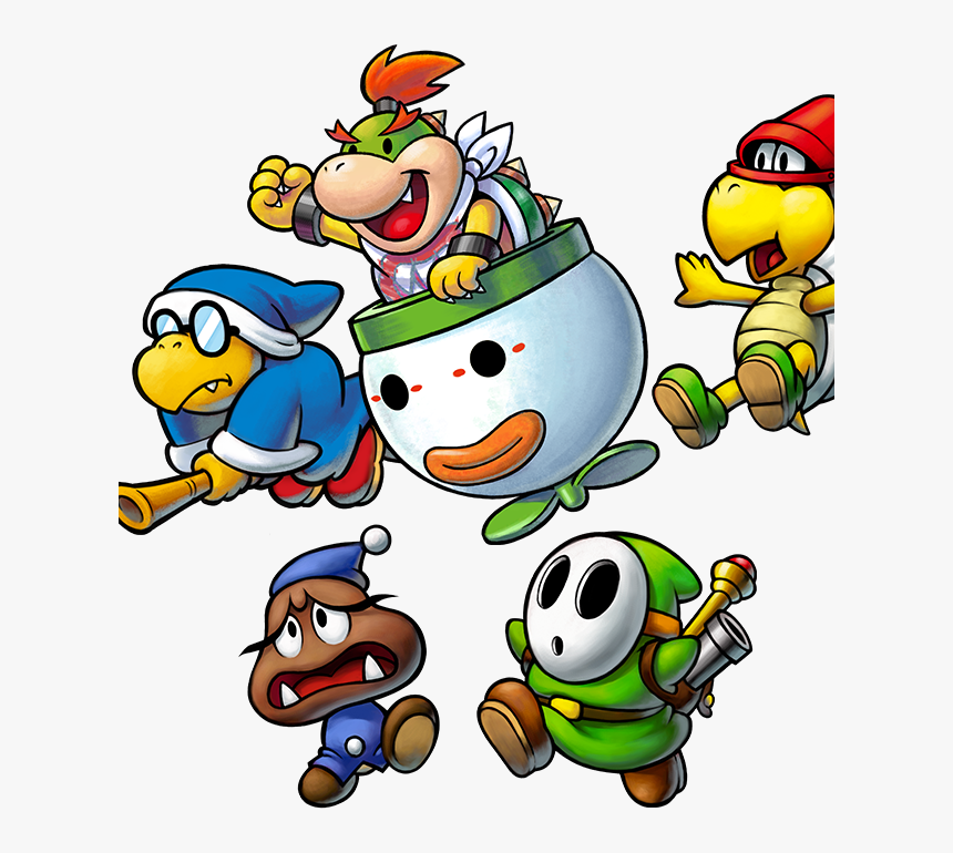 Bowser Jr Mario And Luigi, HD Png Download