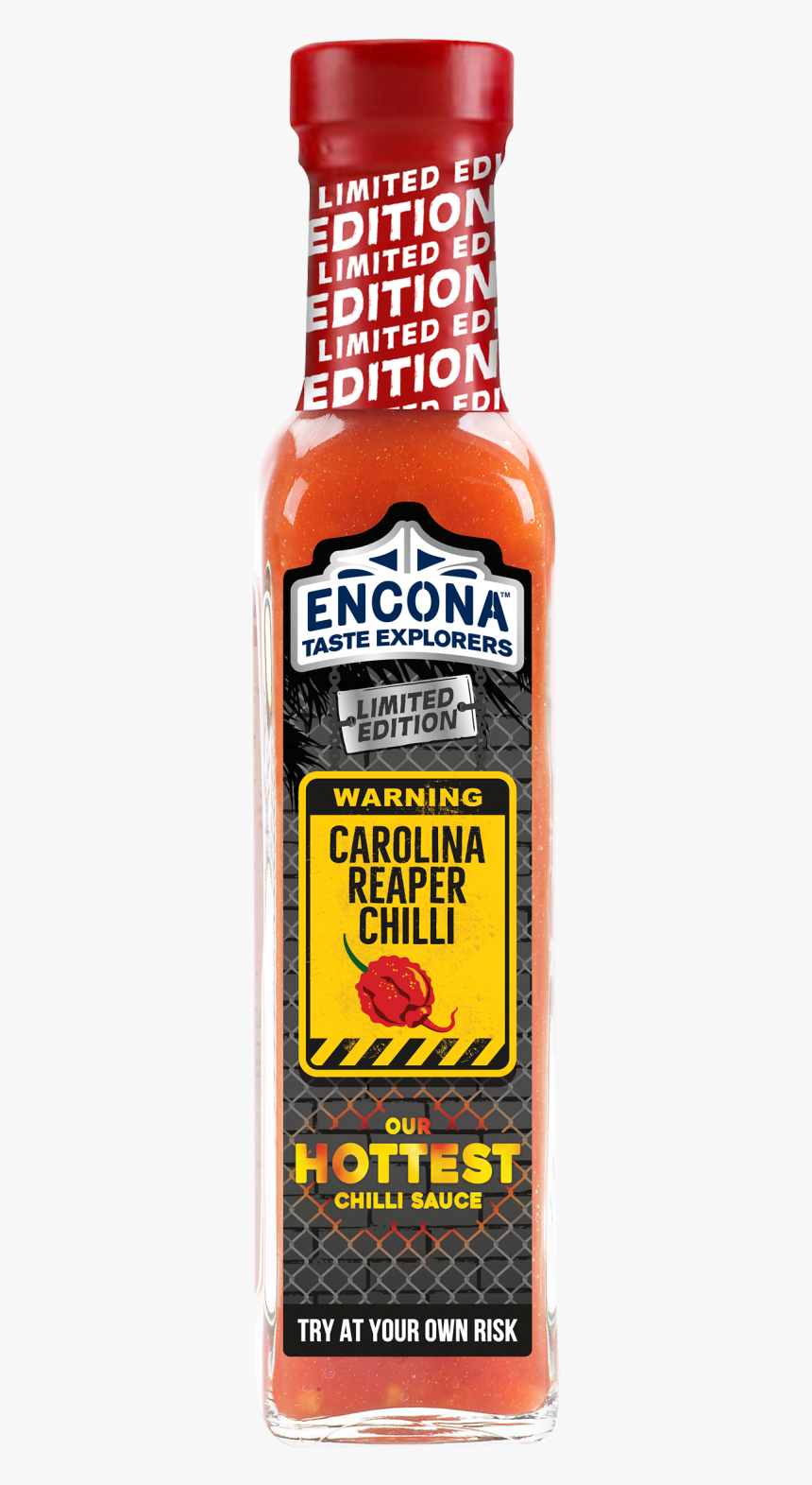 Encona Carolina Reaper Chilli Sauce, HD Png Download