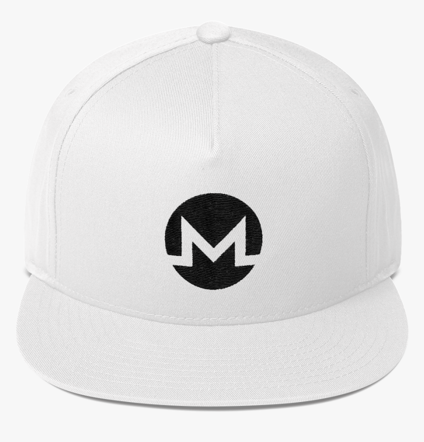 Monero / Xmr B Snapback Hat White Crypto & Proud - Baseball Cap, HD Png Download