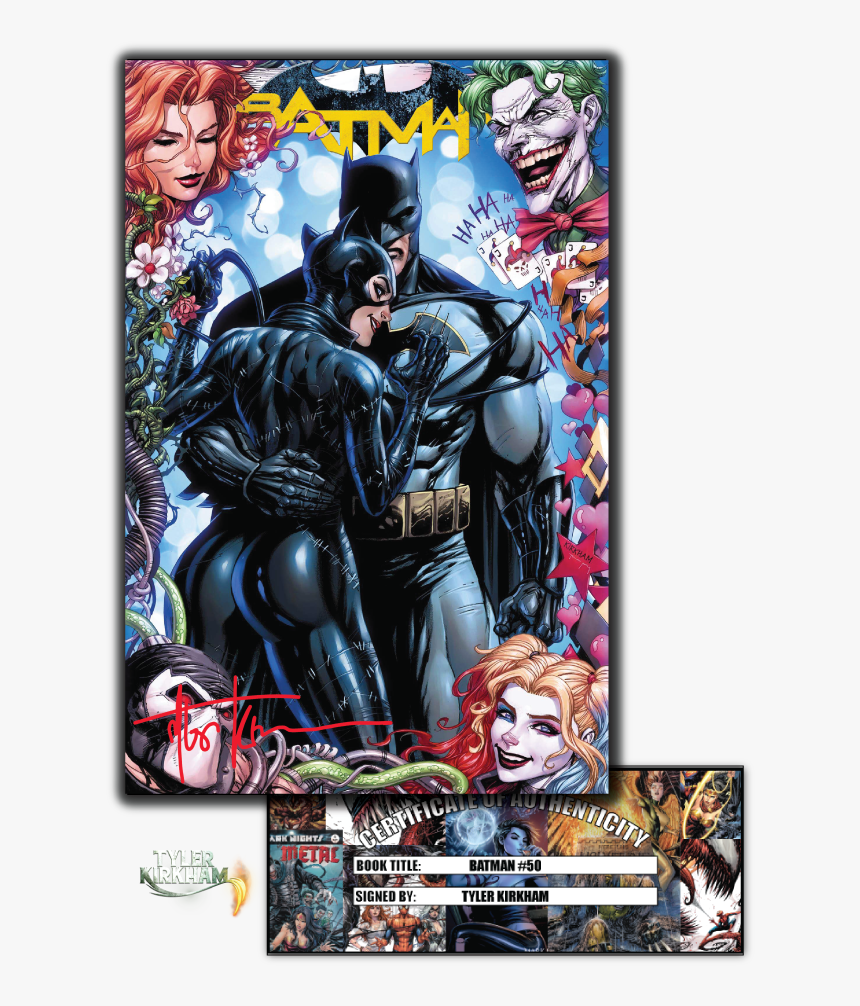Transparent Batman New 52 Png - Tyler Kirkham Batman #50, Png Download