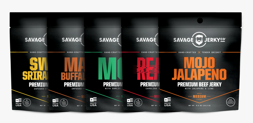 Savage Jerky Logo, HD Png Download