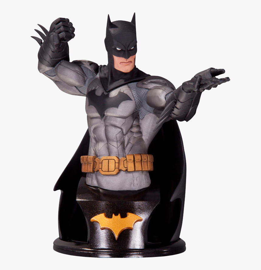 Batman - Batman - Dc Comics Super Heroes Bust Jim Lee, HD Png Download