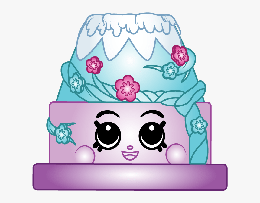 Blue Cake Shopkin, HD Png Download
