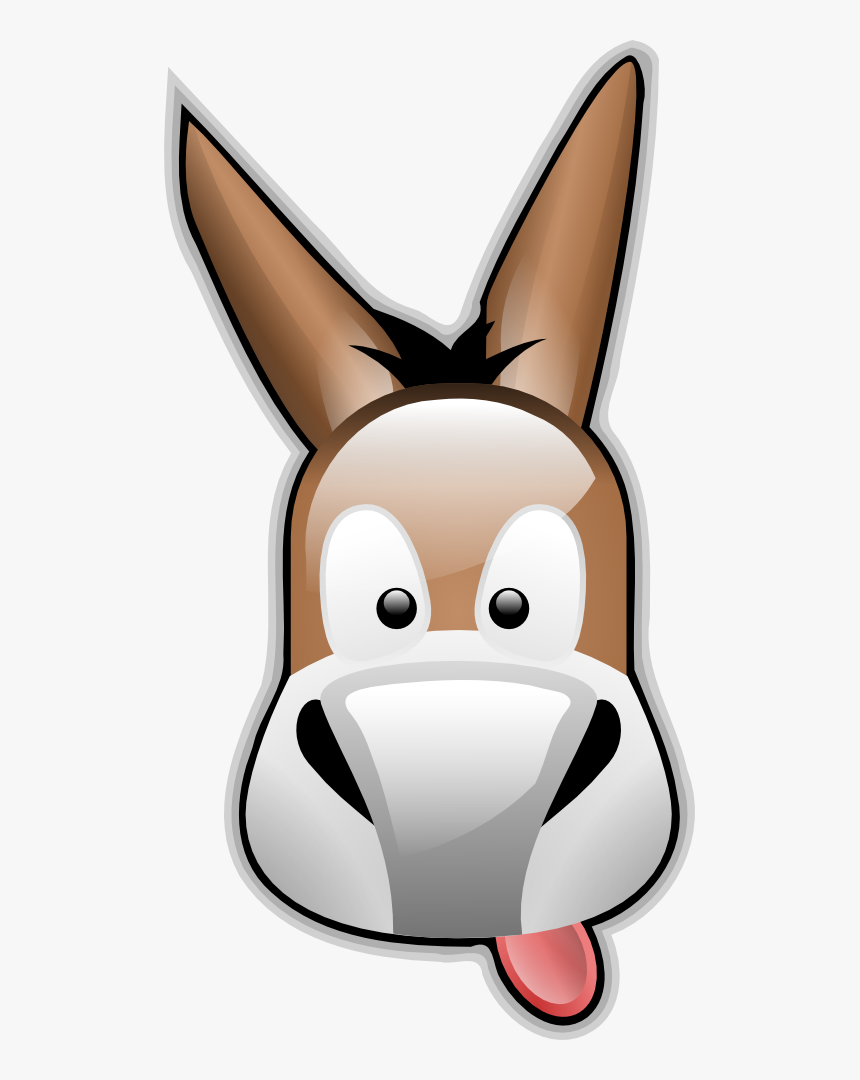 Emule - Donkey Logos Funny Clipart, HD Png Download