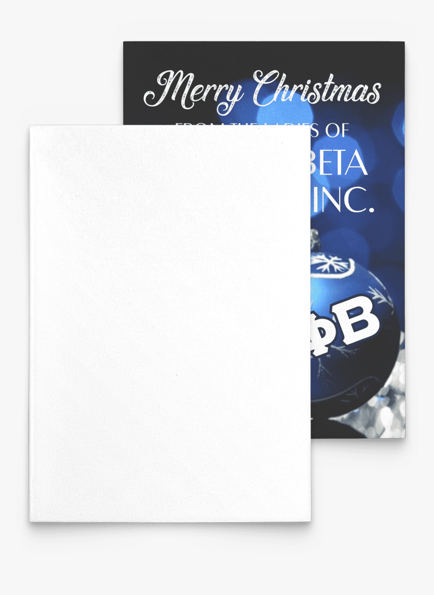 Zeta Phi Beta Christmas Card - Zeta Phi Beta Christmas, HD Png Download