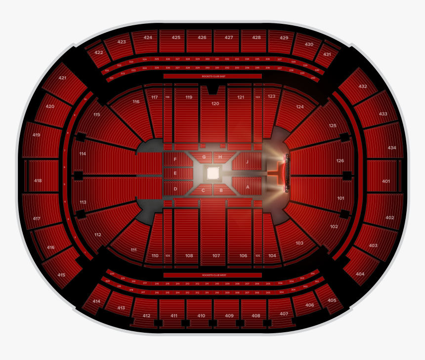 Section Toyota Center Raw, HD Png Download