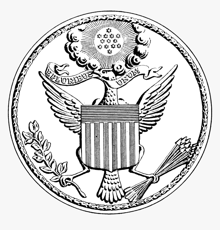 Us Great Seal Civil War, HD Png Download