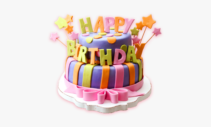 Happy Birthday Cake Png, Transparent Png