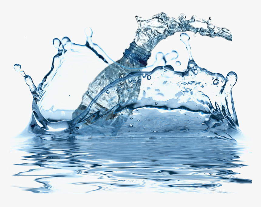 Aquafina Water In Chennai - Water Splash In Background, HD Png Download