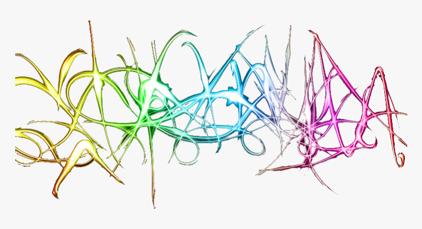 Colorful Abstract Lines - Illustration, HD Png Download