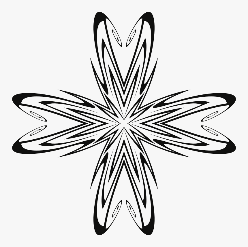 This Png File Is About Abstract , Line Art , Tribal - Flor De Lotus Tribal Png, Transparent Png