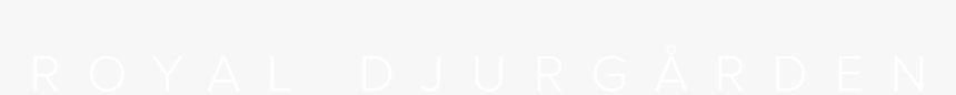 Logo Royaldjurgarden Royal Djurgarden Royaldjurgården - Johns Hopkins White Logo, HD Png Download
