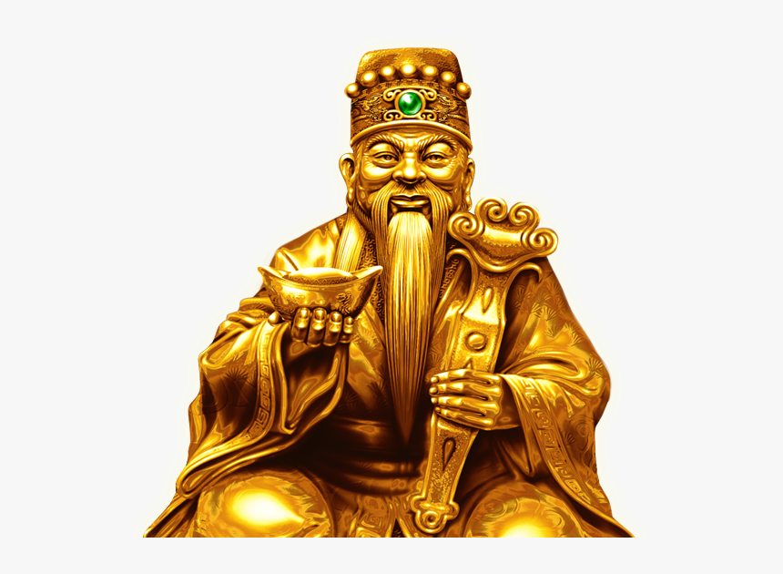 Happy Festival Chinese Gods Lu Xian Character - Chinese Gods Png, Transparent Png