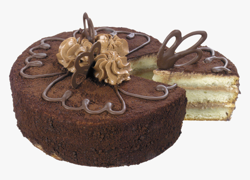 Chocolate Cake Png Image - Real Birthday Cake Hd Png, Transparent Png