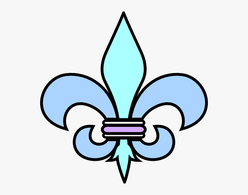 Transparent Fleur De Lis Png - Fleur De Lis Outline, Png Download