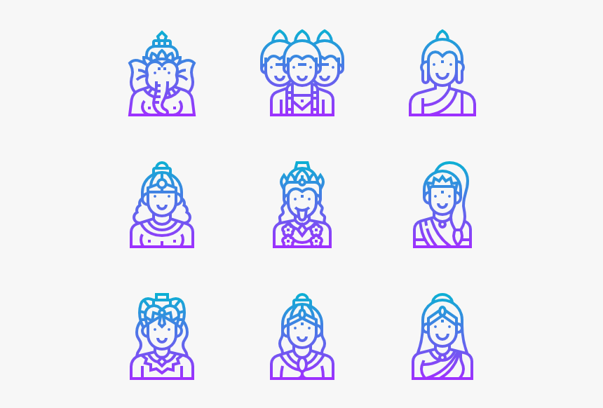 Cartoon The God, HD Png Download
