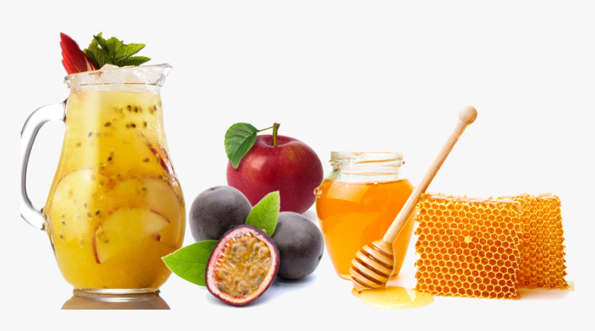 Passion With Honey Juice - Fruit Juice And Honey, HD Png Download