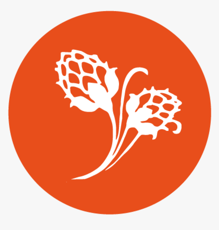 Logo White And Orange Png, Transparent Png