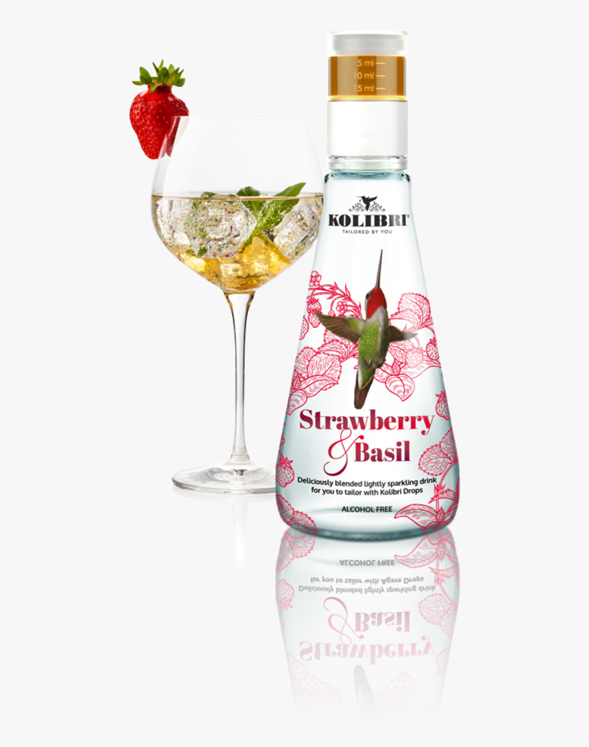 Strawberry & Basil - Kolibri Getränk, HD Png Download